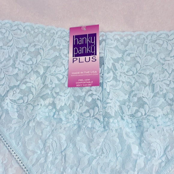 Hanky Panky Plus Sized Lace V-Kini New w/tags 3X - Picture 5 of 9